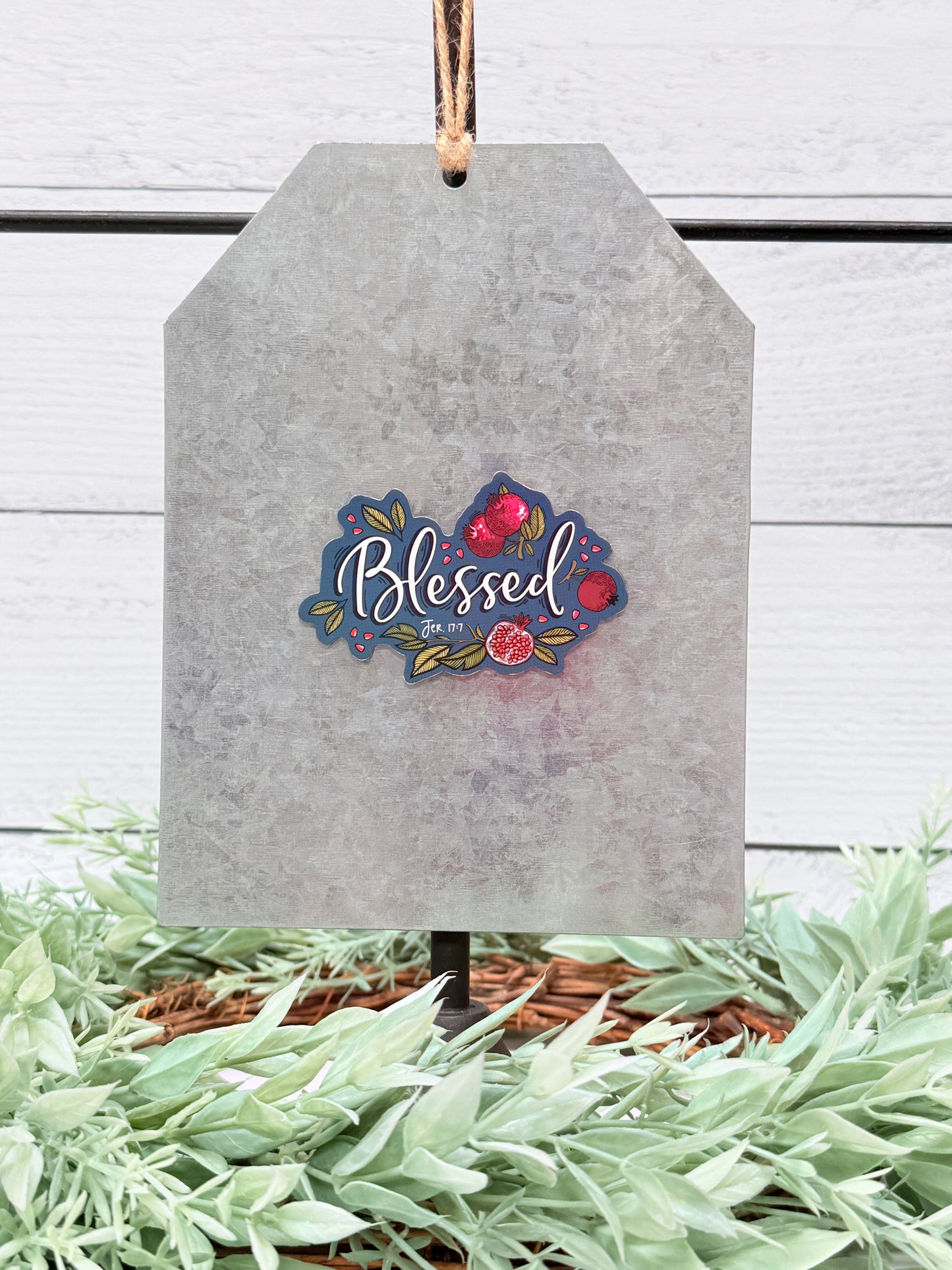 Blessed Jeremiah 17:7 scripture refrigerator magnet