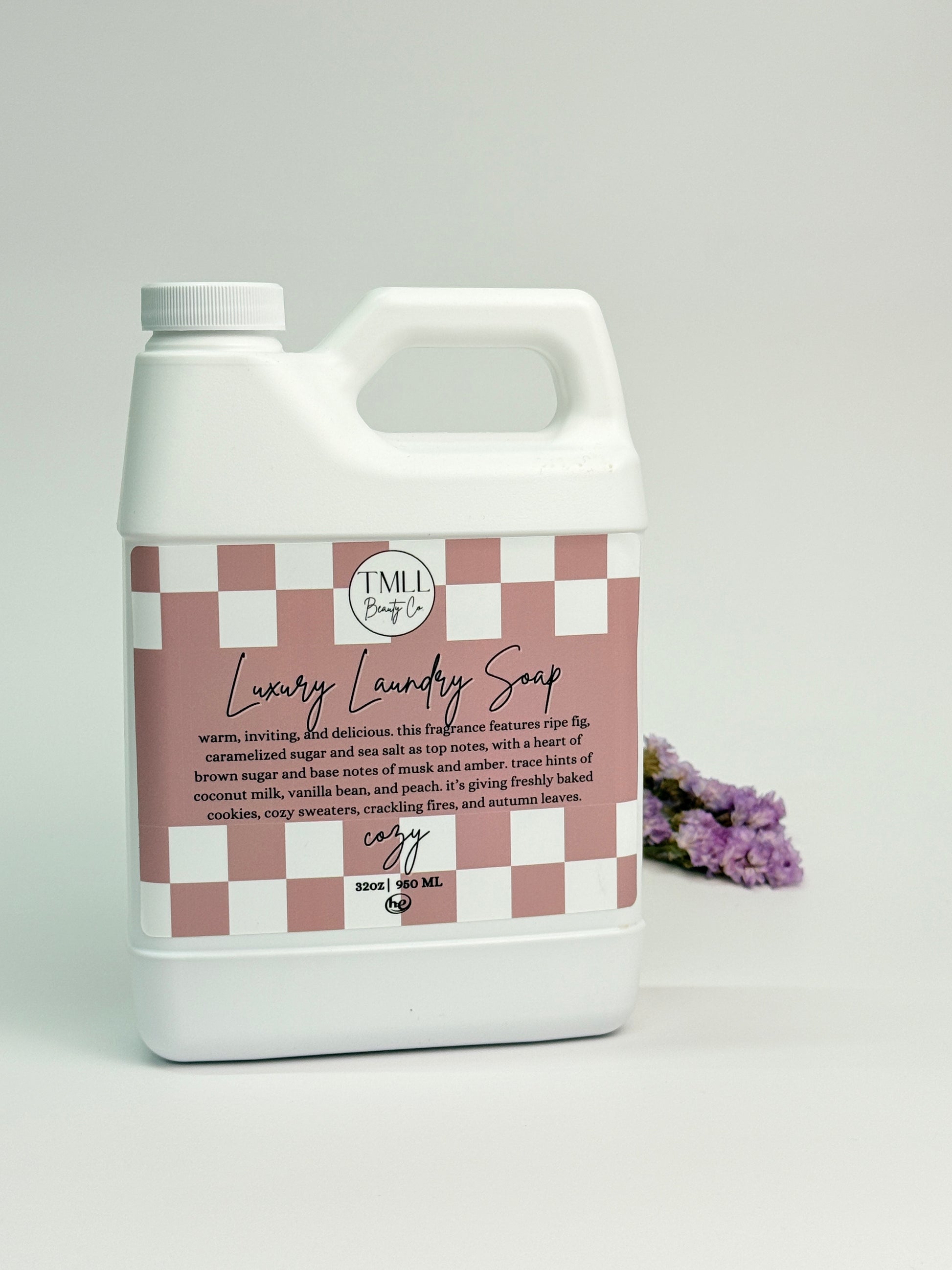 Luxury Laundry Soap 32oz Cozy Scent 
