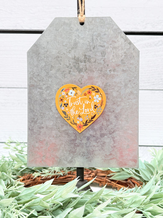 Trust in the Lord Proverbs 3:5 scripture refrigerator magnet